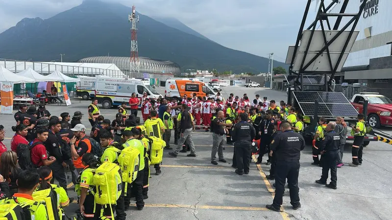 Despliega Protección Civil operativo especial por partido histórico