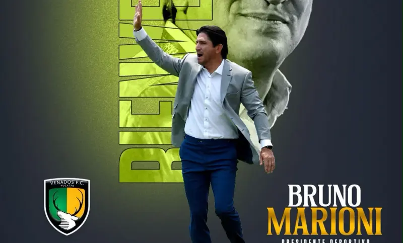 Venados da bienvenida a Bruno Marioni