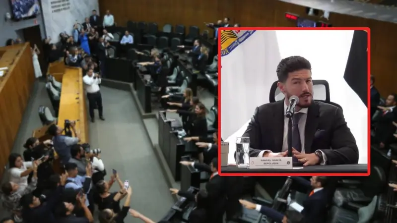 Congreso de Nuevo León recibe solicitud de juicio político contra Samuel García por presunta triangulación de recursos