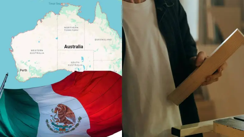 Mientras que en México el trabajo de carpintería no es tan bien remunerado, en Australia un asistente a carpintero puede ganar hasta 800 mil pesos al año o más de 60 mil pesos al mes