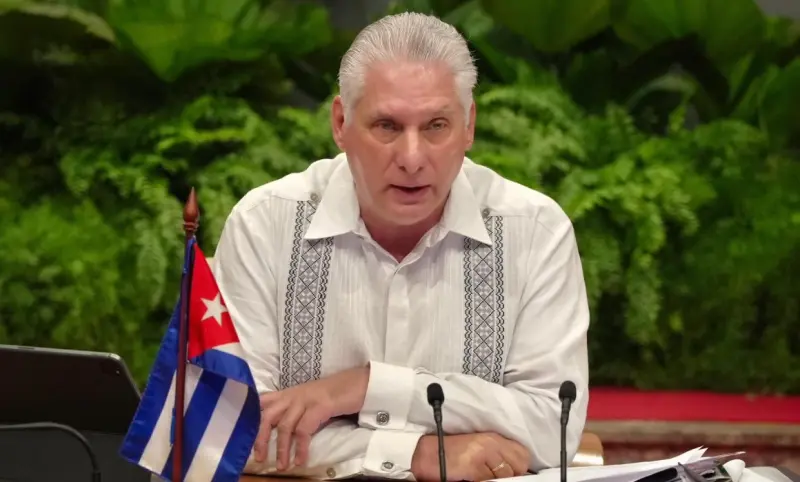 Rechaza Presidente de Cuba sanciones de EU contra petrolera estatal