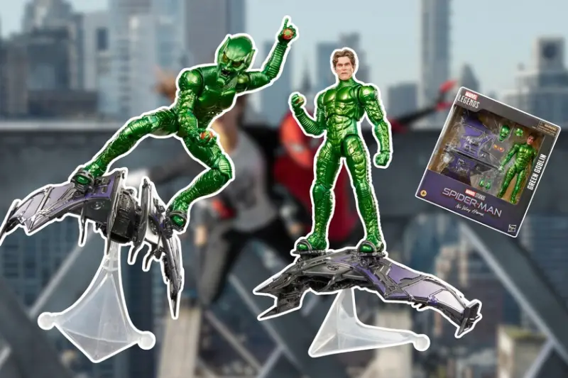 Espectacular figura de colección Marvel Legends del Duende Verde, de Spider-Man: Sin Camino a casa, ya disponible en Amazon