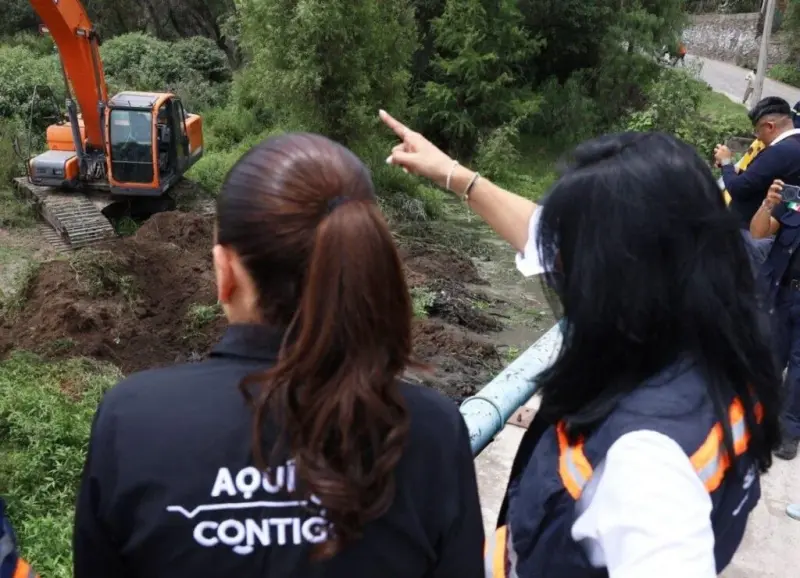 Refuerzan limpieza del río San Juan para prevenir riesgos por lluvias