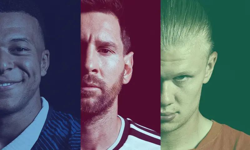La FIFA hace referencia a Jujutsu Kaisen con la “Triple Expansión de Dominio” de Mbappé, Messi y Haaland como los reyes del fútbol actual