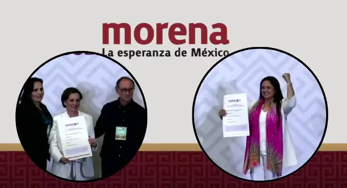 Célida López y María Dolores del Río formalizan su registro para coordinar la Defensa de la Transformación en Sonora