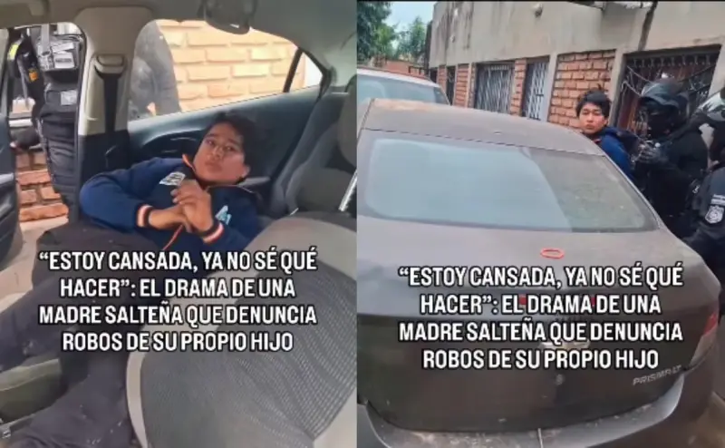 “Madre entrega a su propio hijo a las autoridades”: el joven le robaba constantemente y ya no la dejaba vivir en paz