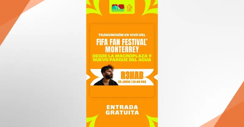 Transmitirán conciertos del FIFA Fan Fest en Macroplaza y Parque del Agua