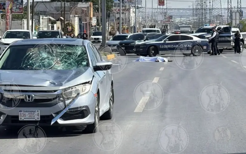 Muere hombre en atropellamiento en avenida De las Torres