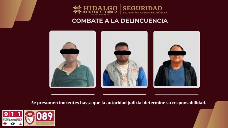 Desmantelan presunta banda de “montachoques” en la México-Pachuca
