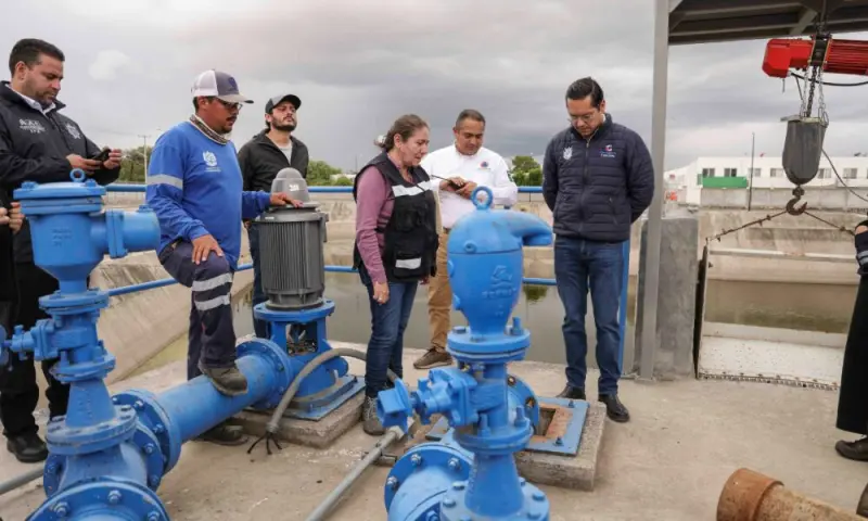 Supervisa Chepe Guerrero funcionamiento de cárcamos y drenes
