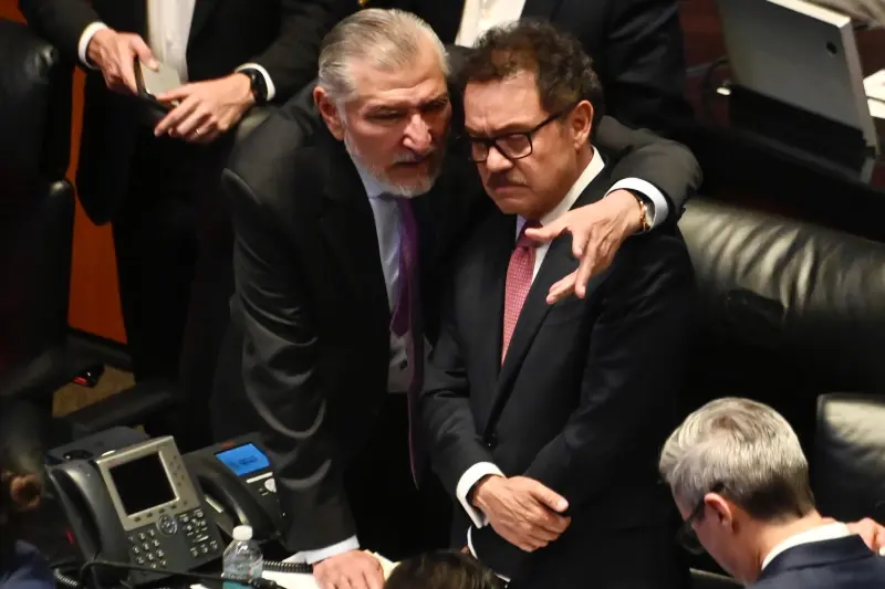‘Anduvo de viaje en EU’: Ignacio Mier asegura que Adán Augusto sí tiene visa