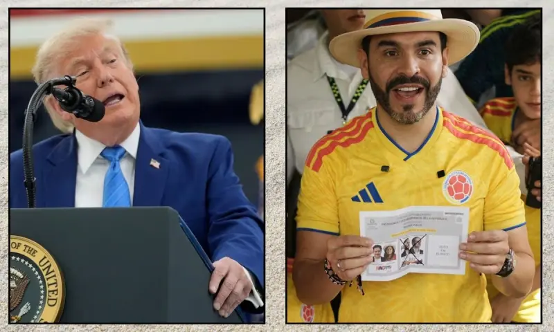 Trump, Milei y Noboa felicitan a De la Espriella: la derecha regional arropa al virtual ganador en Colombia