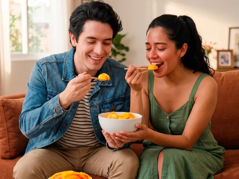 Dulce, picante y refrescante: los mocktails con nieve de mango para bajar el calor