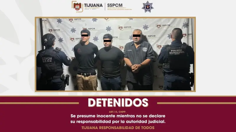 Detienen a tres presuntos responsables de doble homicidio en torre comercial