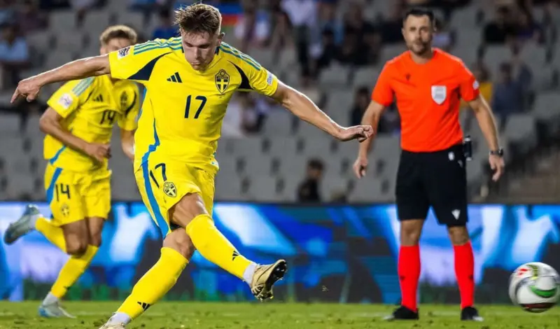 Goleada de Suecia ante Túnez en un estreno marcado por una insólita disculpa