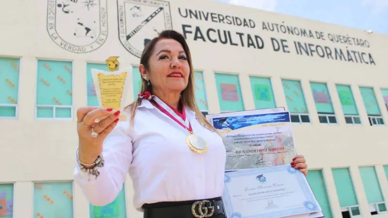 Distinguen en Perú a investigadora de Informática UAQ