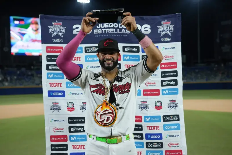 Alex Mejía, de Durango, heredero de Art Charles: gana el Derby de Jonrones de la Liga Mexicana en Monterrey