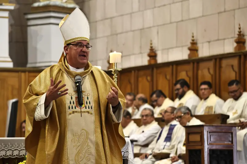 En el 135° aniversario de la Diócesis de Saltillo, Obispo llama a ser una Iglesia solidaria y cercana a los más pobres