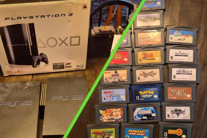 Una pareja compró una casa para remodelarla, pero encontraron una sorpresa: una colección de juegos de Game Boy y otros tesoros retro