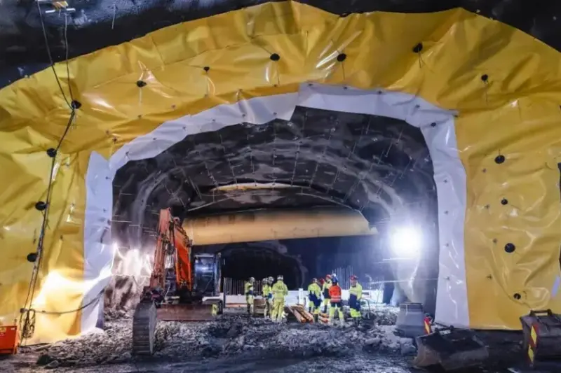 El tunel submarino más profundo del mundo permitirá que autos viajen a 392 metros bajo el mar. Y sí, está en Noruega