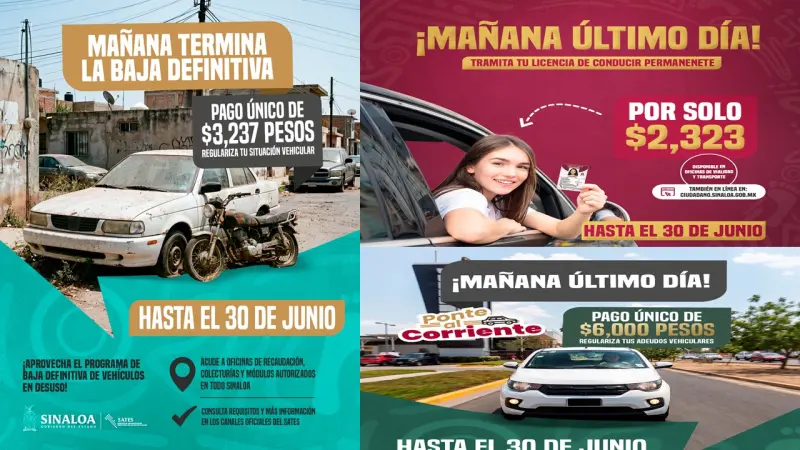 Invitan a tramitar licencia permanente en Sinaloa; programa cierra este martes