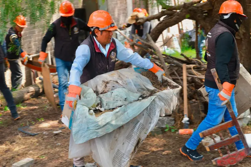 Recuperan predio y frenan asentamientos irregulares en Chimalhuacán