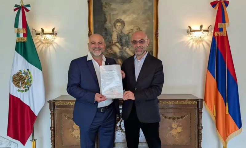 Jack Sahakian consolida presencia de Armenia en 12 entidades