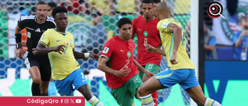 Brasil y Marruecos empatan por la mínima