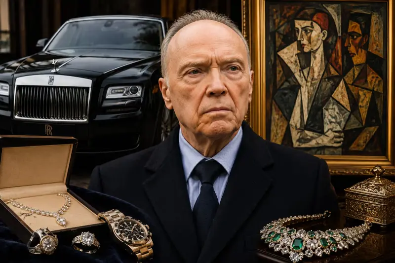 Gertz y su colección de lujo: Rolls-Royce, joyas y arte golpean el discurso de austeridad