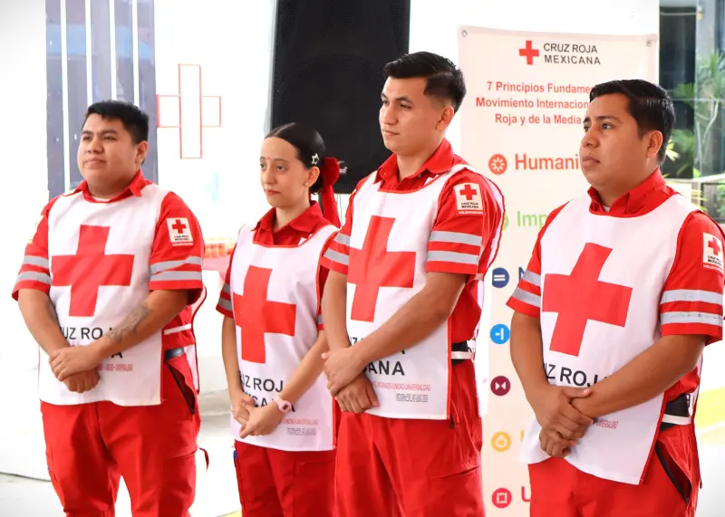 Realiza Cruz Roja SLP gira de trabajo por delegaciones municipales