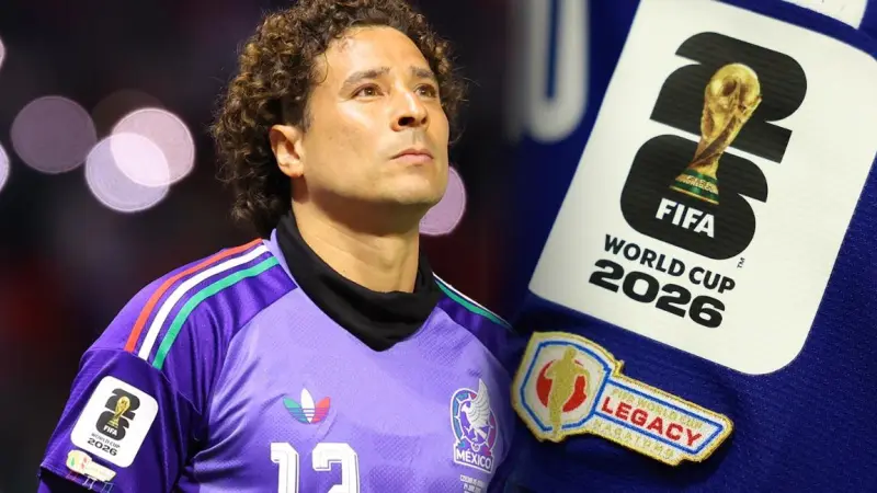 Guillermo Ochoa se une a Messi y a CR7; recibe el Legacy Patch de la FIFA por sus seis convocatorias mundialistas