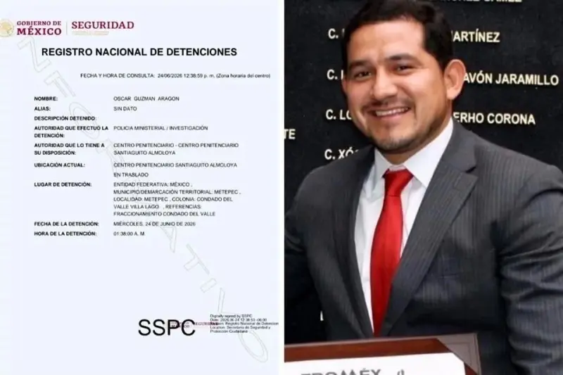 Cae ex funcionario de Del Mazo por venta de plazas