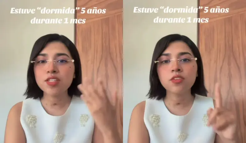 “Para mí duró 5 años, pero en realidad fue un mes”: joven relata cómo fue despertar de un coma y conmueve a las redes
