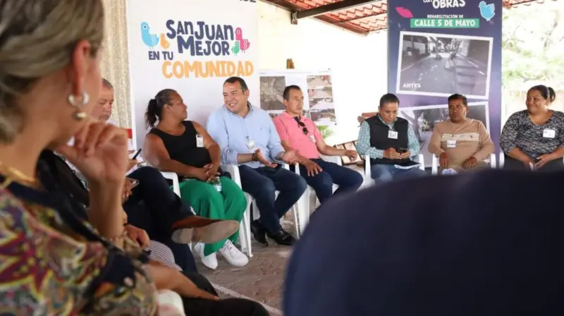 Realizan “Viernes en Barrio de La Cruz” en San Juan del Río