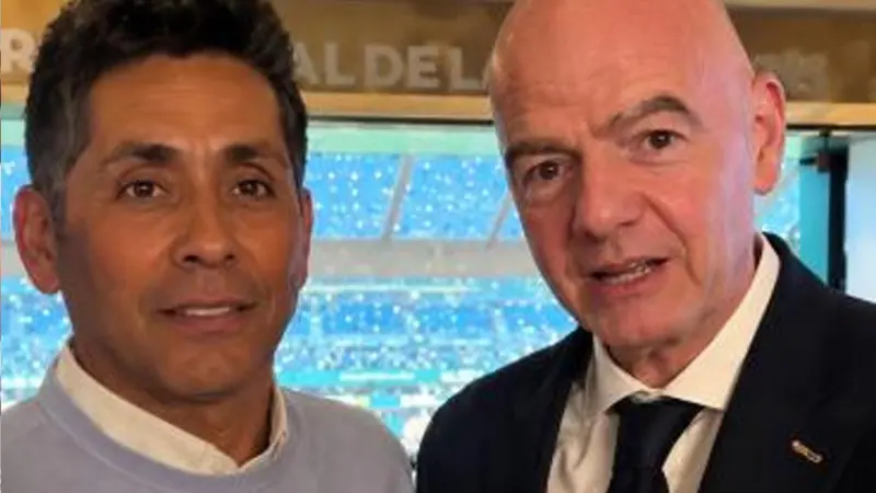 ‘Te quiero mucho’... El Inmortal Jorge Campos representará a Gianni Infantino en el México vs Corea del Sur