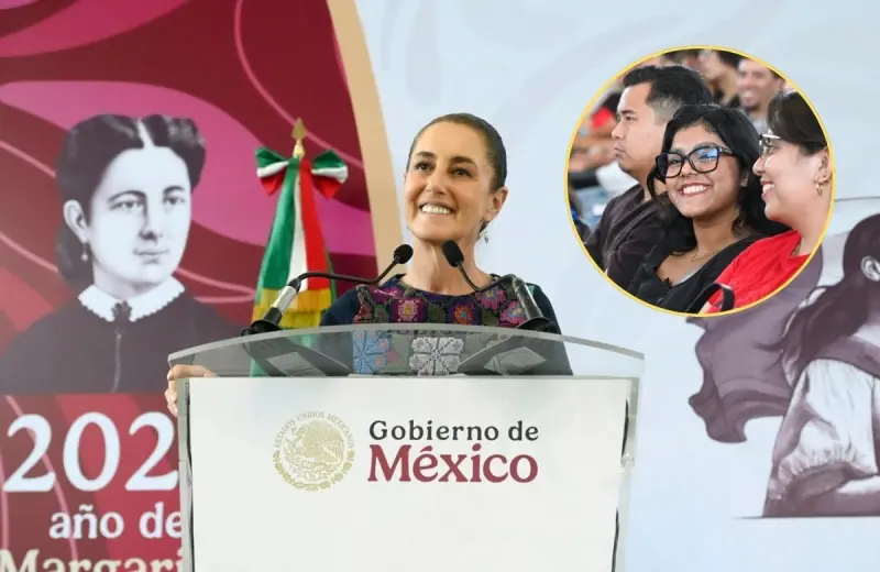 Sheinbaum defiende en Xalapa que educación, salud y empleo digno son derechos para los jóvenes, no “oportunidades”