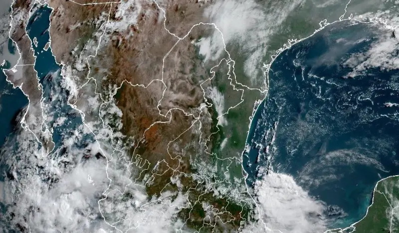 Ligera disminución de las lluvias en Veracruz