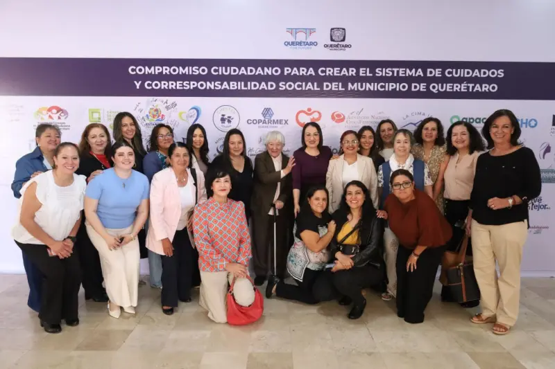 Municipio de Querétaro, la sociedad civil organizada y la academia establecen la ruta para crear el primer sistema de cuidados y corresponsabilidad social de Querétaro