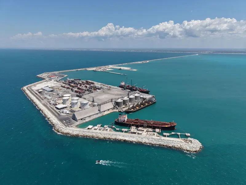 La ampliación y modernización de Puerto Progreso concluye su primera etapa: inicia una nueva era para el sureste