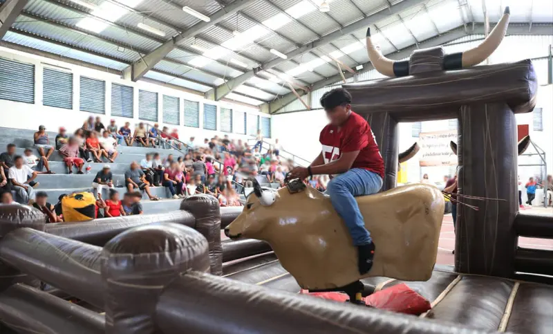 Celebran día del Padre en el Cereso de Mérida
