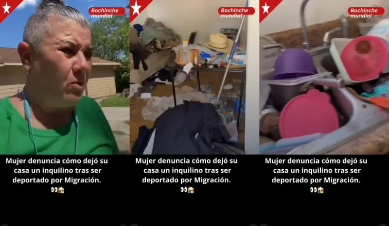“Ese lugar grita dolor y desesperación” Mujer muestra el hogar de un migrante tras ser deportado y las imágenes conmueven a las redes sociales
