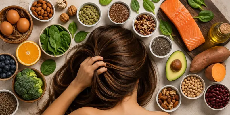 Dieta anticaída: cómo prevenir la pérdida de cabello desde la nutrición