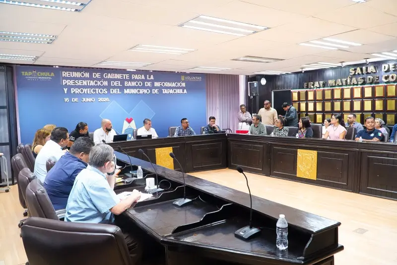 Yamil Melgar fortalece la planeación estratégica con el Banco de Información y Proyectos de Tapachula