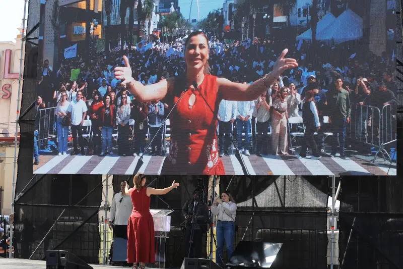 Refrendan en Baja California compromiso con Sheinbaum: Marina del Pilar