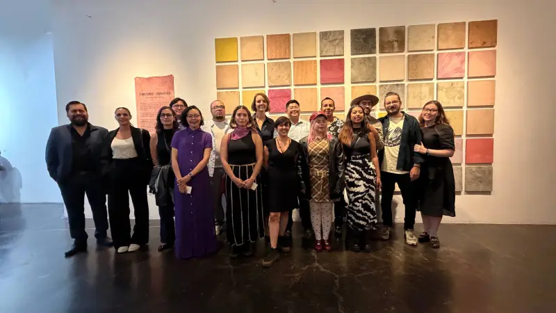 Inaugura López Birlain la muestra PECDA en la Galería Libertad