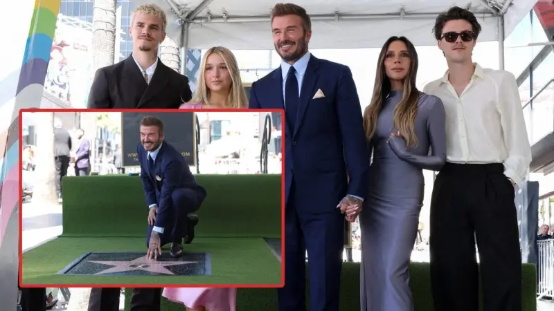 Así David Beckham recibe estrella en el Paseo de la Fama de Hollywood