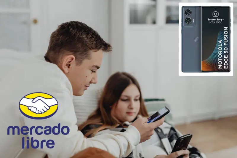 Oferta de Mercado Libre reduce el precio del Motorola Edge 50 Fusion de 256 Gb a menos de 4,000 pesos