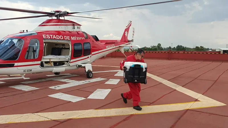 Logra Relámpagos traslado de corazón en dos horas para salvar vida
