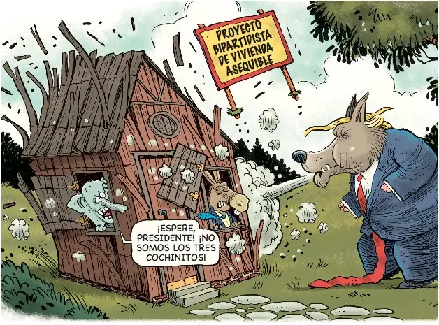 El Trump Feroz derriba el proyecto de Ley de Vivienda Asequible