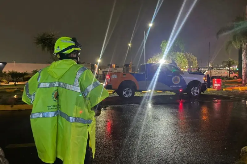Infraestructura ha evitado afectaciones mayores por lluvias en Querétaro
